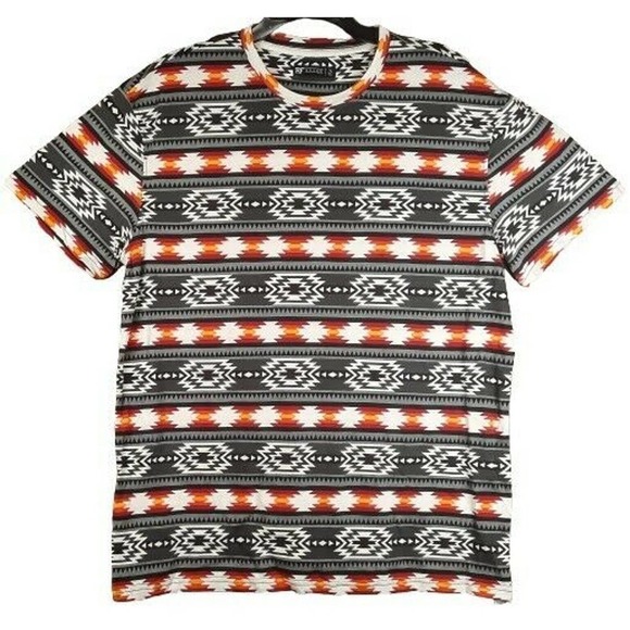 COPY - NWT RF Brand MFG Aztec Style Men's T-Shirt Size XL - Picture 1 of 3